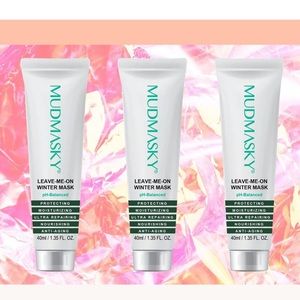 Mudmasky leave me on winter mask 🤍